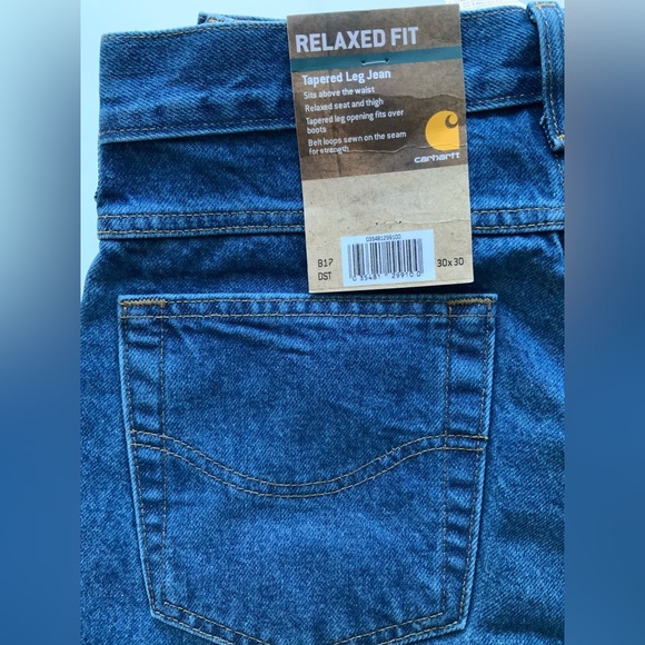 Carhartt Relaxed Fit Tapered Leg Jean - Picture 5 of 6